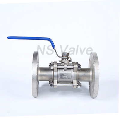 三片式法兰球阀